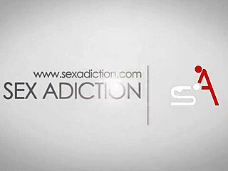 hey, check out this lesbian couple's double show with jose adiction!