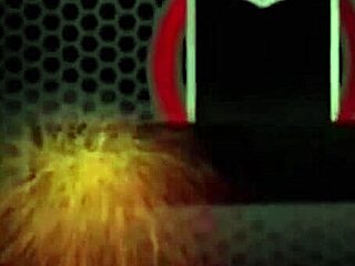 Anal lover Vicky Vette pleases her ass with big glass dildo