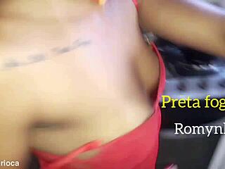 I'm the hot black girl cumming hard.