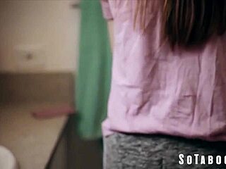 Skinny 18yo Teen Slut Gets Pregnant And Fucks Boyfriends For Support