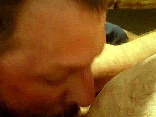 Taking His M2M Virginity In The Office