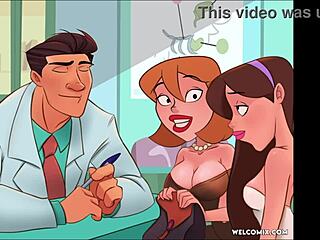 Wow, First Time at the Gynecologist Turns Into Naughty Hentai Action at Home!