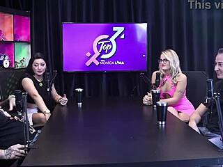 Bruna Carlos And Matheus Caetano Get Naked And Kiss