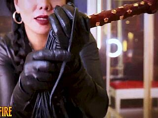 I-I can’t stop starin’ at this ASMR leather gloves and catsuit, it’s drivin’ me wild, ya know?