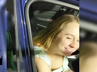 Public interracial encounter with neighbors in a casual setting