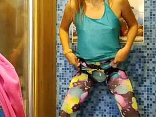 pee in my training leggings masturbation