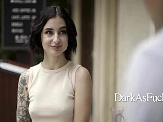 Trickster tricks brunette teen into anal