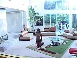 ebony teen turned slave first time in group orgy