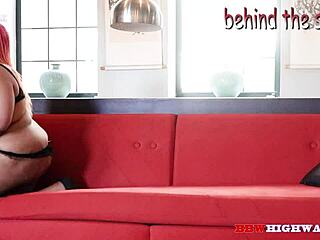 Behind The Scenes BBW Chokahontas Photoshoot