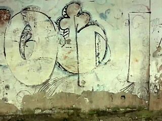 Wife visits construction store with old friend. She gives on top and takes dick with cum as Halloween gift.