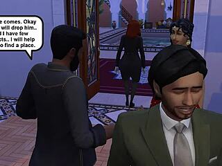 i'm desi saree aunty lakshmi takin his virginity