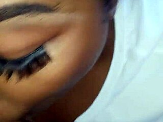 bbw sucking dick in pov close-up blowjob