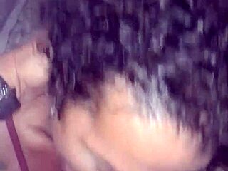 Transsexual Crossdresser Sucking Monster Cock Deep