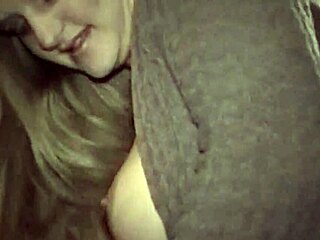 Amateur blonde housewives enjoy wild group fun