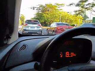 Best sex ever inside the car