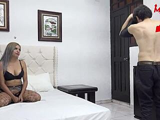 I gived my novia hard sex after werk with one of the guys