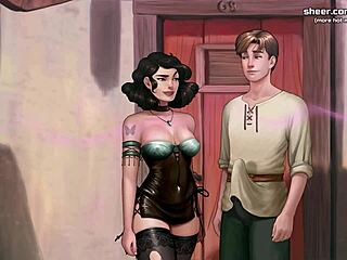 Crazy teen whore blows on street