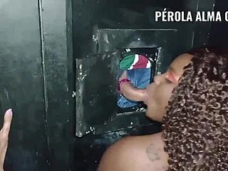 Wild orgy at swing house with mulata and trans 😏