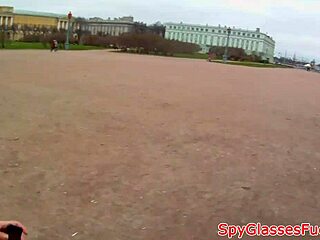 This babe got PULLED for a quick COCKSUCKING session and got FUCKED on the hidden cam outdoors