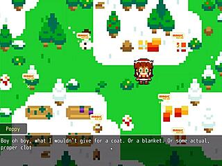 Poppy from LOL gets covered in hot cum for Christmas.