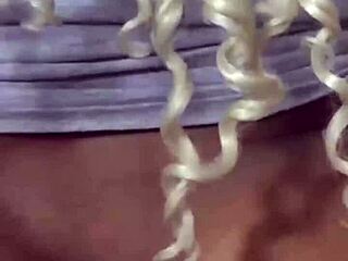 Want to see this sexy milf couple give blowjob and ride cock in pov? It's huge and amateur.