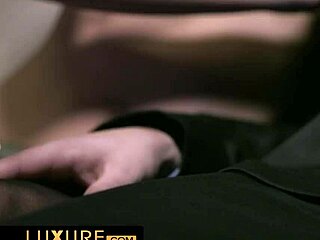 First foursome for the two gorgeous babes involves riding, handjob, and anal doggystyle.