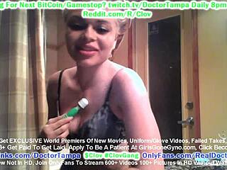 Destiny Cruz showers with doctor 😏