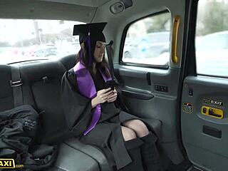 Melany Mendes Strips Robes for Wild Taxi Sex