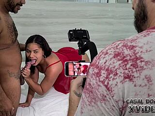 Bastidores Filmagem Morena Safada Fodendo Ganhando Leite Machos