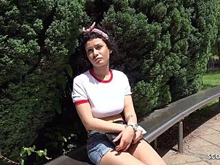 German Scout - Rough Anal for Stacy at Street Casting