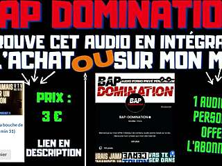 One Service For Your Mouth, You Slut! French Gay Audio