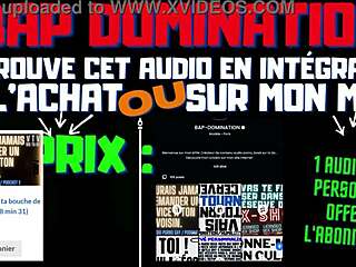 One Service For Your Mouth, You Slut! French Gay Audio