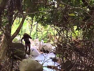 Nina Rivera Sucks Monster Cock By Riverside