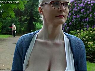Saggy Big Natural Tits Bouncing Wild in Public View Wow!