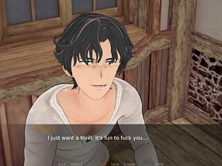 Let's play with the charming redhead waitress and her big tits.