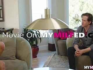 Gianna Grey fucked in missionary, big tits bouncing, cumshot after blowjob.