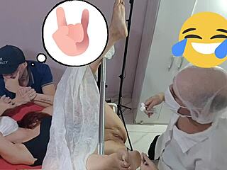 Marido Takes Wife to Strange Gynecologist for Unusual Exam