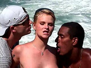 Two Big Cocks Anal Fantasy with Tarra White