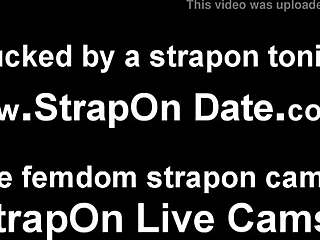 Taste My Big Black Strapon Now!