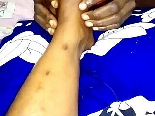 she makes me worship her feet and smoke between her toes