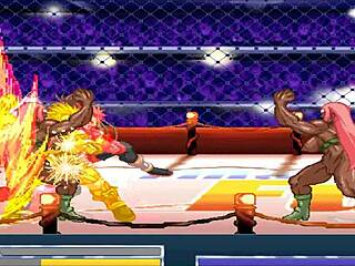 Asukina's Rough Sex Wrestling with Huge Cock on Antique Ring in Hentai