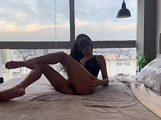 Sit on husband until he fills my tight pussy with cum!