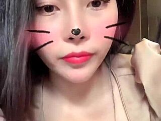 Asian Beauty with Big Tits Teases