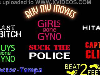 Freshman Sheila Daniels orgasms from Hitachi wand by Doctor Tampa