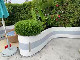 Big Black Cock Rome Major Bangs Kaden Kole's Pussy in Doggystyle and Cums in Her Mouth.