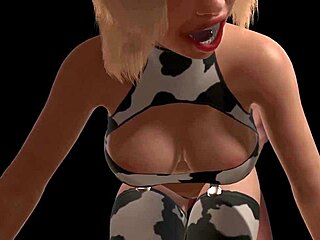 Milf Cow In Doggy Style Anal 3D Porn