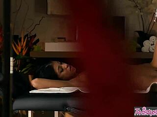 yo, wanna see veronica rodriguez seducing at the spa in ripped lingerie?