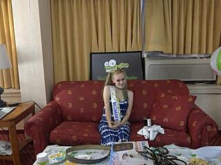 luna lips in shower gangbang promo, banging young pregnant babe