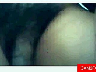 Teen masturbates intensely on webcam