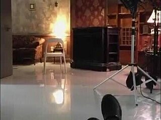 I'm Felicity Feline, dancing on set in this compilation.